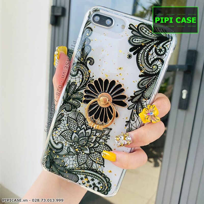 Ốp Lưng iPhone 8 Plus - Iring Flower - Màu 4