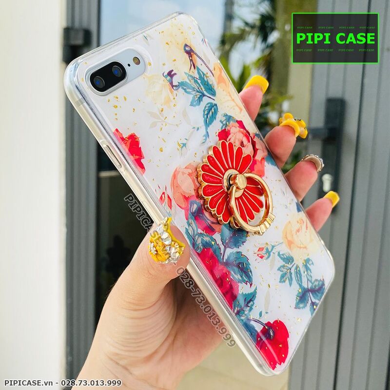 Ốp Lưng iPhone 8 Plus - Iring Flower - Màu 6