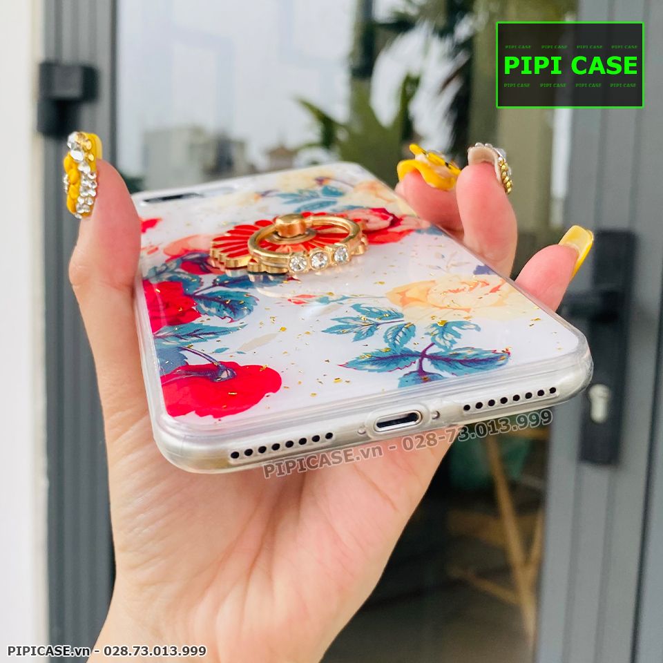 Ốp Lưng iPhone 8 Plus - Iring Flower - Màu 6