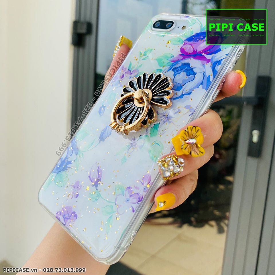 Ốp Lưng iPhone 8 Plus - Iring Flower - Màu 1
