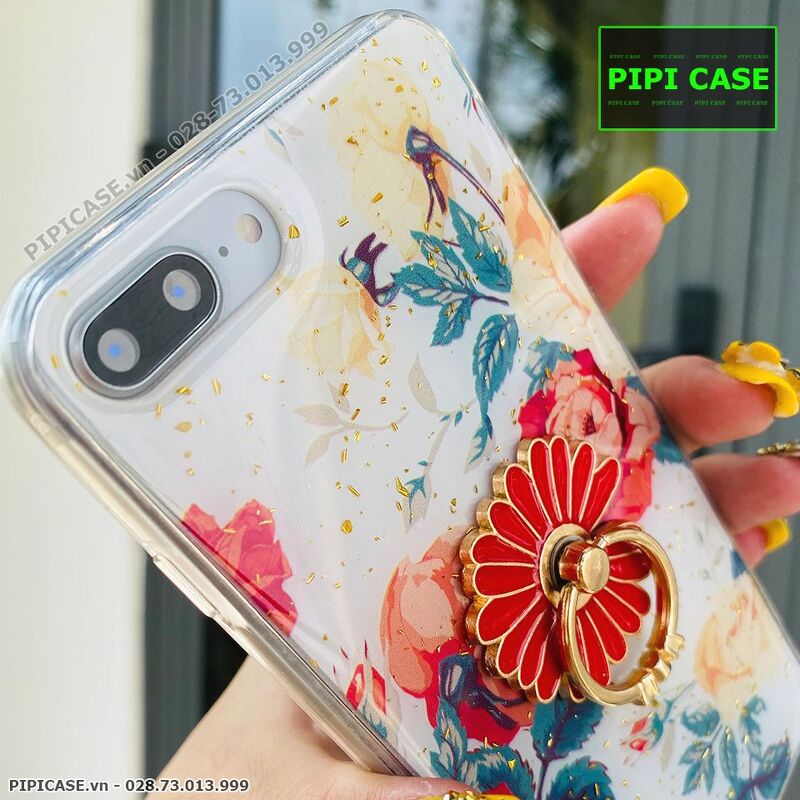 Ốp Lưng iPhone 8 Plus - Iring Flower - Màu 6