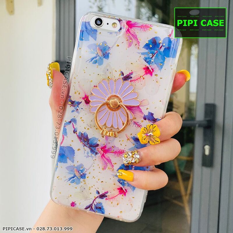 Ốp Lưng iPhone 6 Plus / 6S Plus - Iring Flower - Màu 5
