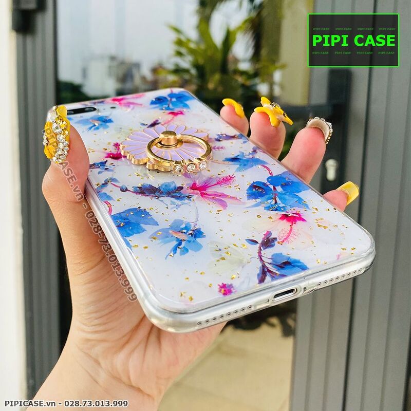 Ốp Lưng iPhone 8 Plus - Iring Flower - Màu 5