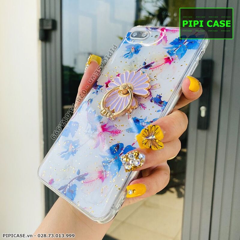 Ốp Lưng iPhone 8 Plus - Iring Flower - Màu 5