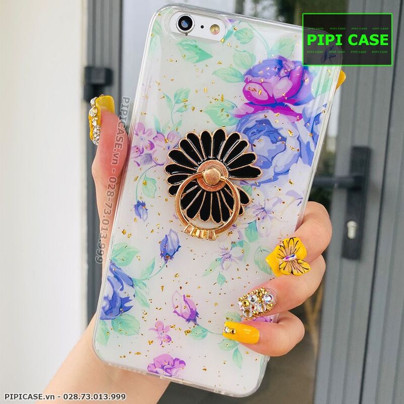 Ốp Lưng iPhone 6 Plus / 6S Plus - Iring Flower - Màu 1