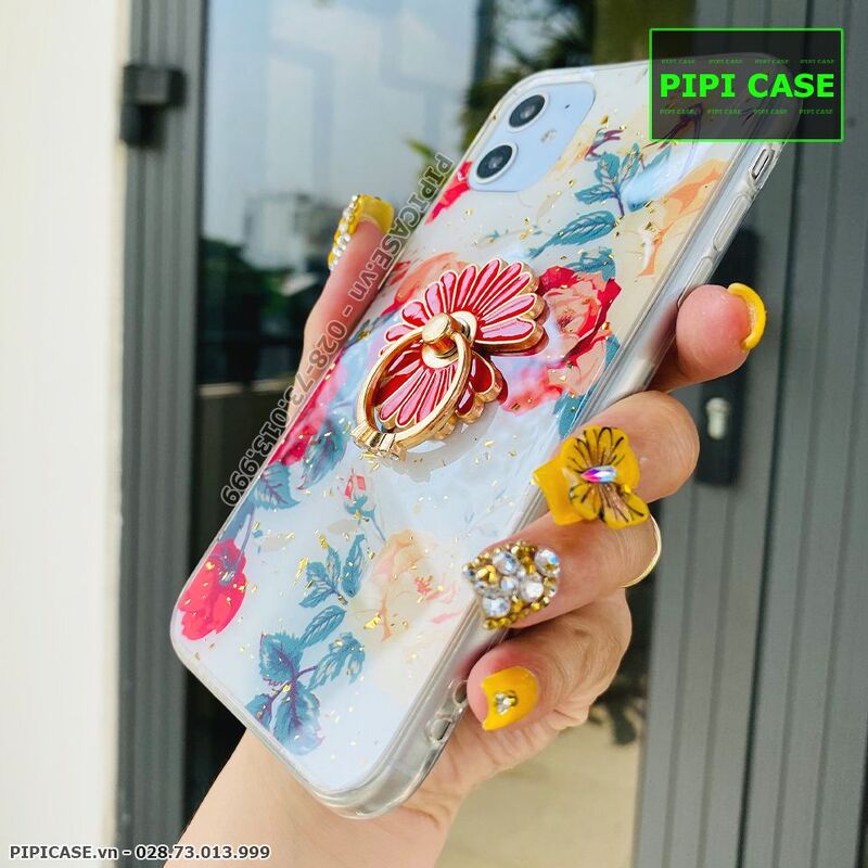 Ốp Lưng iPhone 11 - Iring Flower - Màu 6