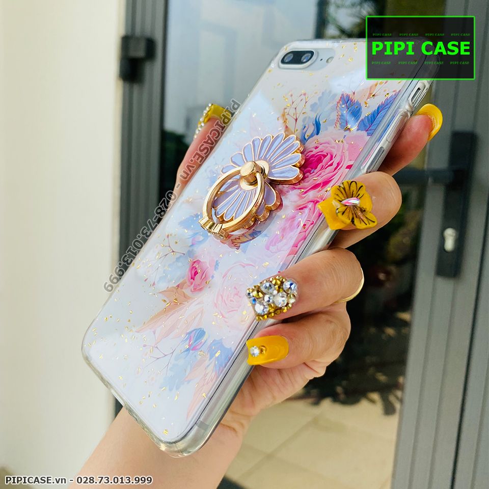 Ốp Lưng iPhone 7 Plus / 8 Plus - Iring Flower - Màu 2