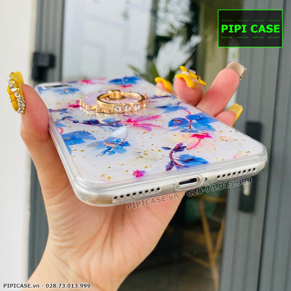 Ốp Lưng iPhone 8 Plus - Iring Flower - Màu 5