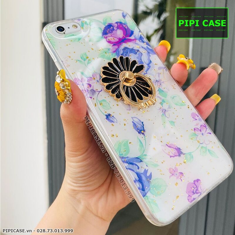 Ốp Lưng iPhone 6 Plus / 6S Plus - Iring Flower - Màu 1