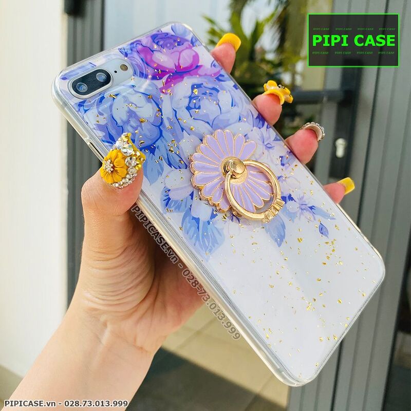 Ốp Lưng iPhone 8 Plus - Iring Flower - Màu 7