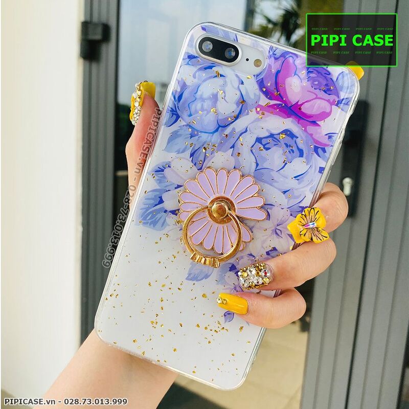 Ốp Lưng iPhone 8 Plus - Iring Flower - Màu 7