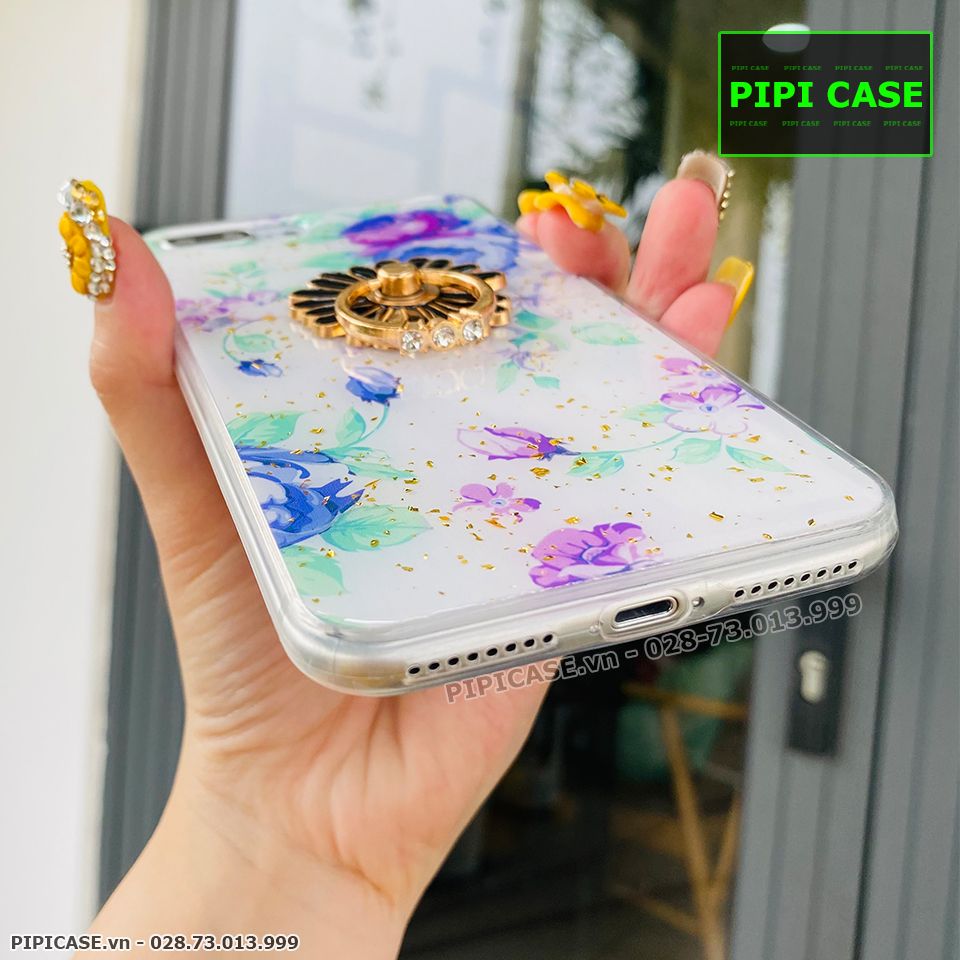 Ốp Lưng iPhone 8 Plus - Iring Flower - Màu 1