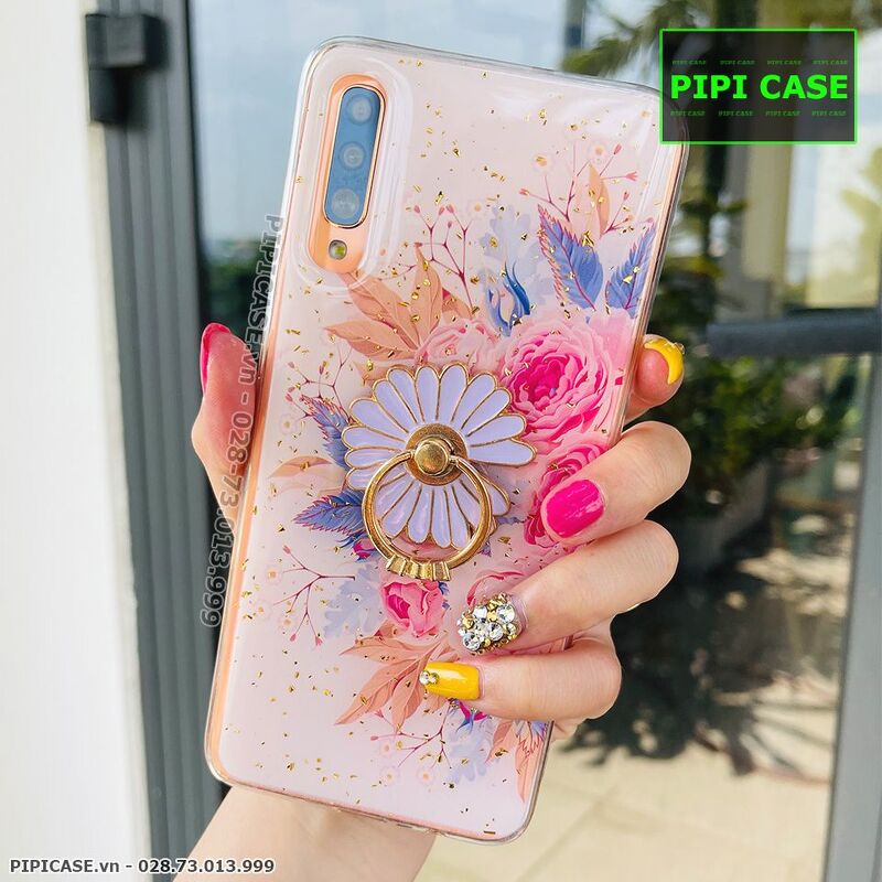 Ốp Lưng Samsung A70 - Iring Flower - Màu 2