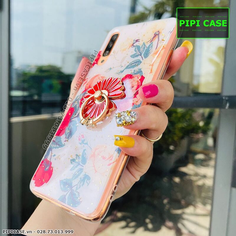 Ốp Lưng Samsung A70 - Iring Flower - Màu 6