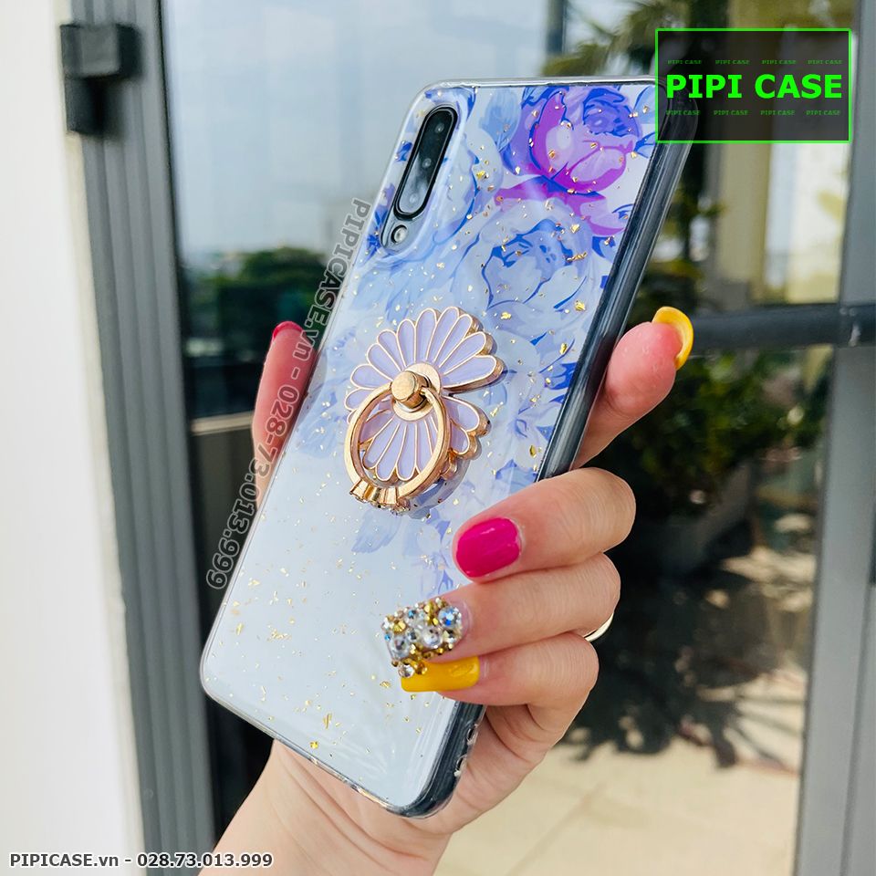 Ốp Lưng Samsung A70 - Iring Flower - Màu 7