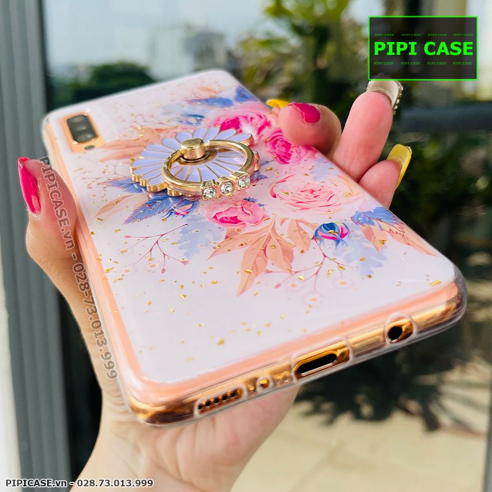 Ốp Lưng Samsung A70 - Iring Flower - Màu 2