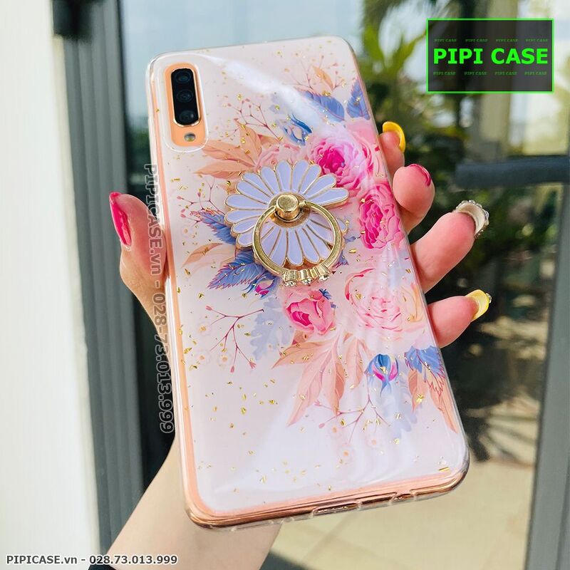 Ốp Lưng Samsung A70 - Iring Flower - Màu 2