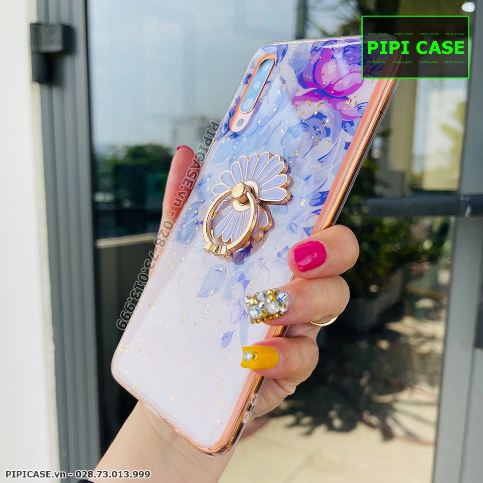 Ốp Lưng Samsung A70 - Iring Flower - Màu 7