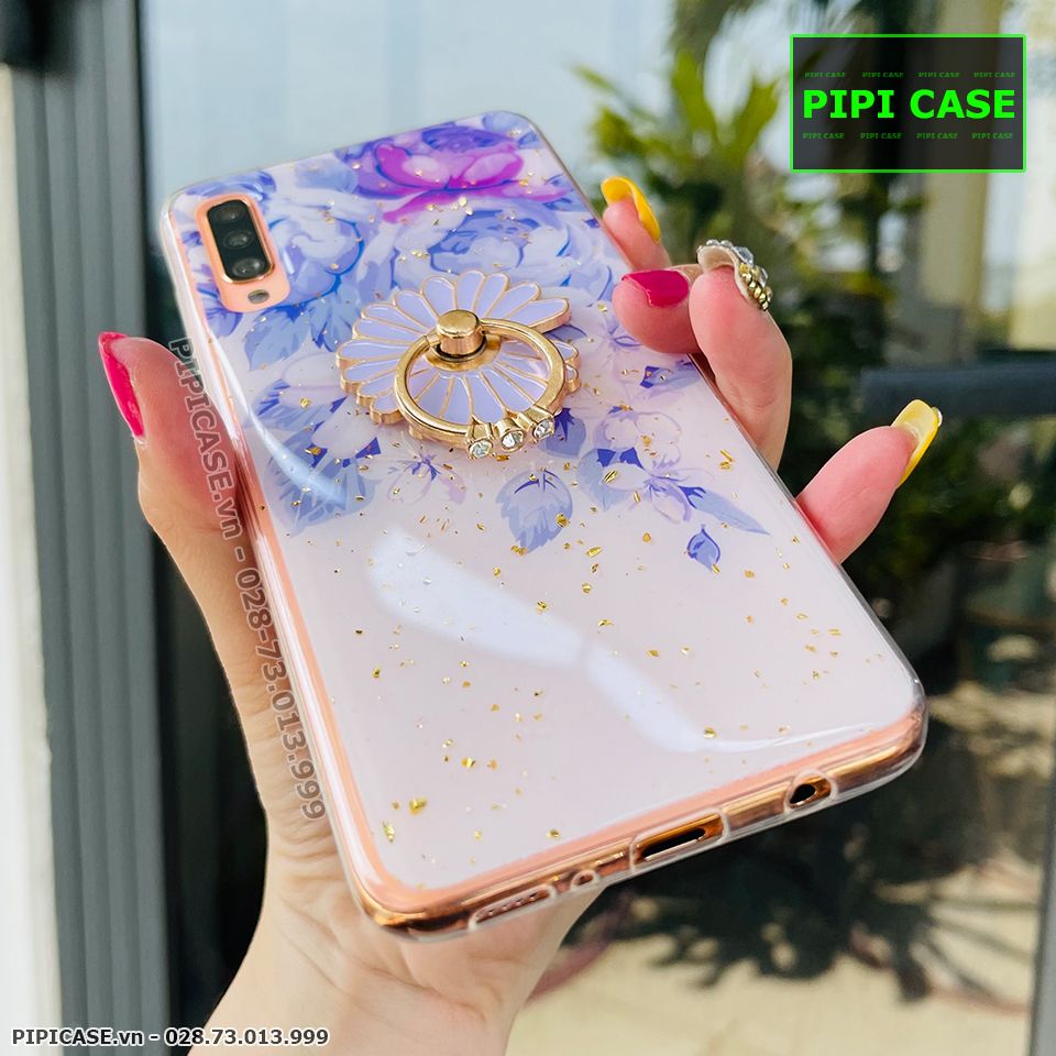 Ốp Lưng Samsung A70 - Iring Flower - Màu 7