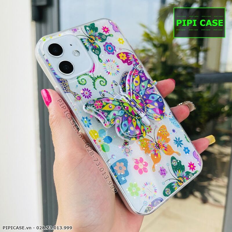 Ốp Lưng iPhone 12 - Iring Butterfly - 7 Màu