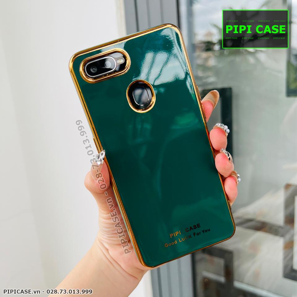 Ốp Lưng Oppo F9 - Royal - Xanh Lá