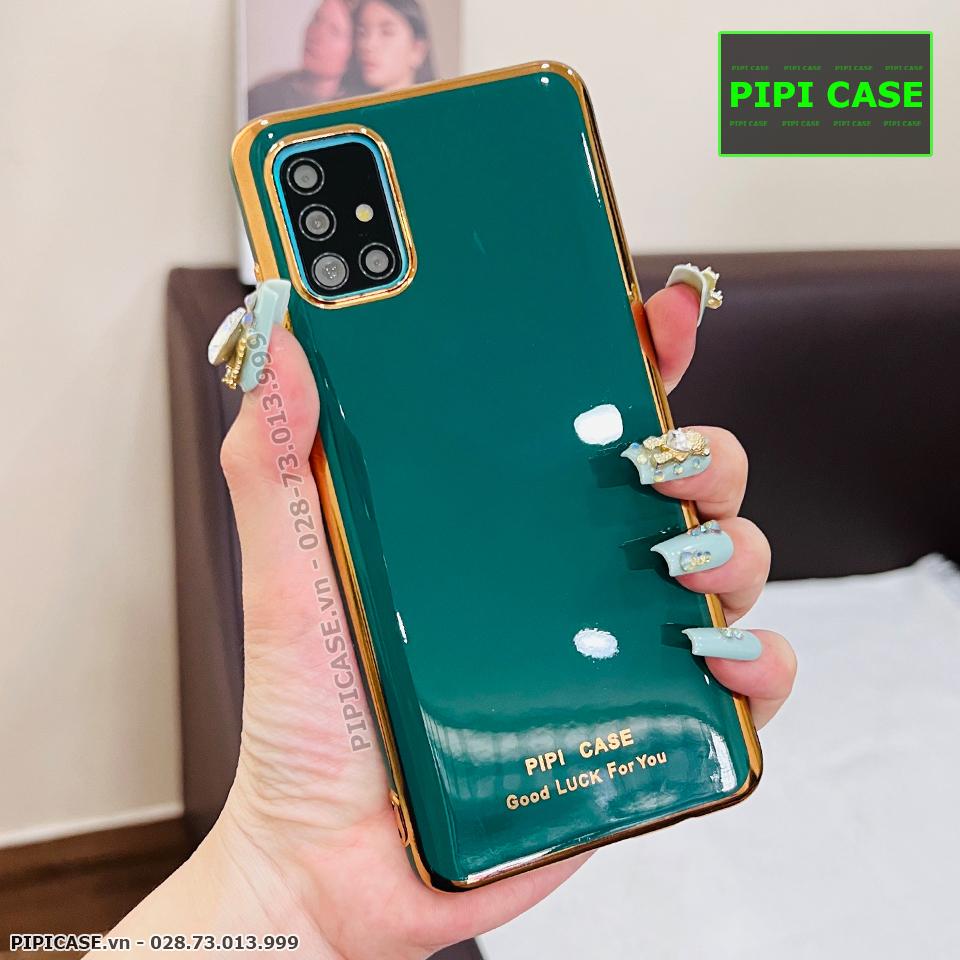 Ốp Lưng Samsung A51 - Royal - Xanh Lá