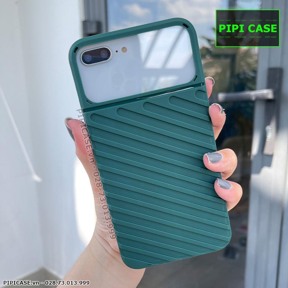 Ốp Lưng iPhone 8 Plus - Sherlock Holmes - Xanh Rêu