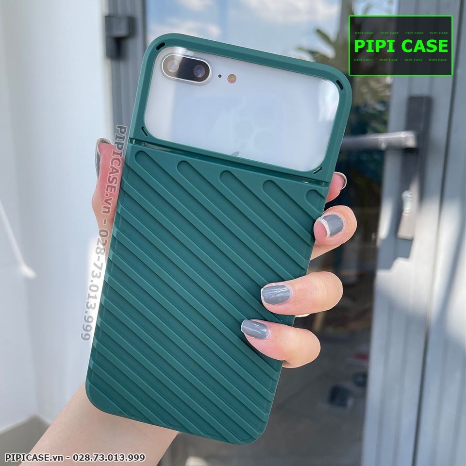 Ốp Lưng iPhone 8 Plus - Sherlock Holmes - Xanh Rêu