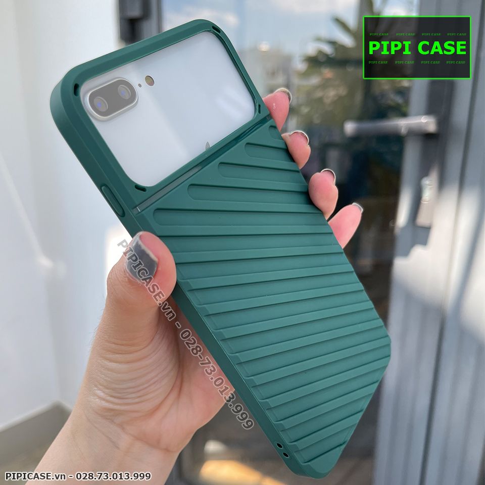 Ốp Lưng iPhone 8 Plus - Sherlock Holmes - Xanh Rêu