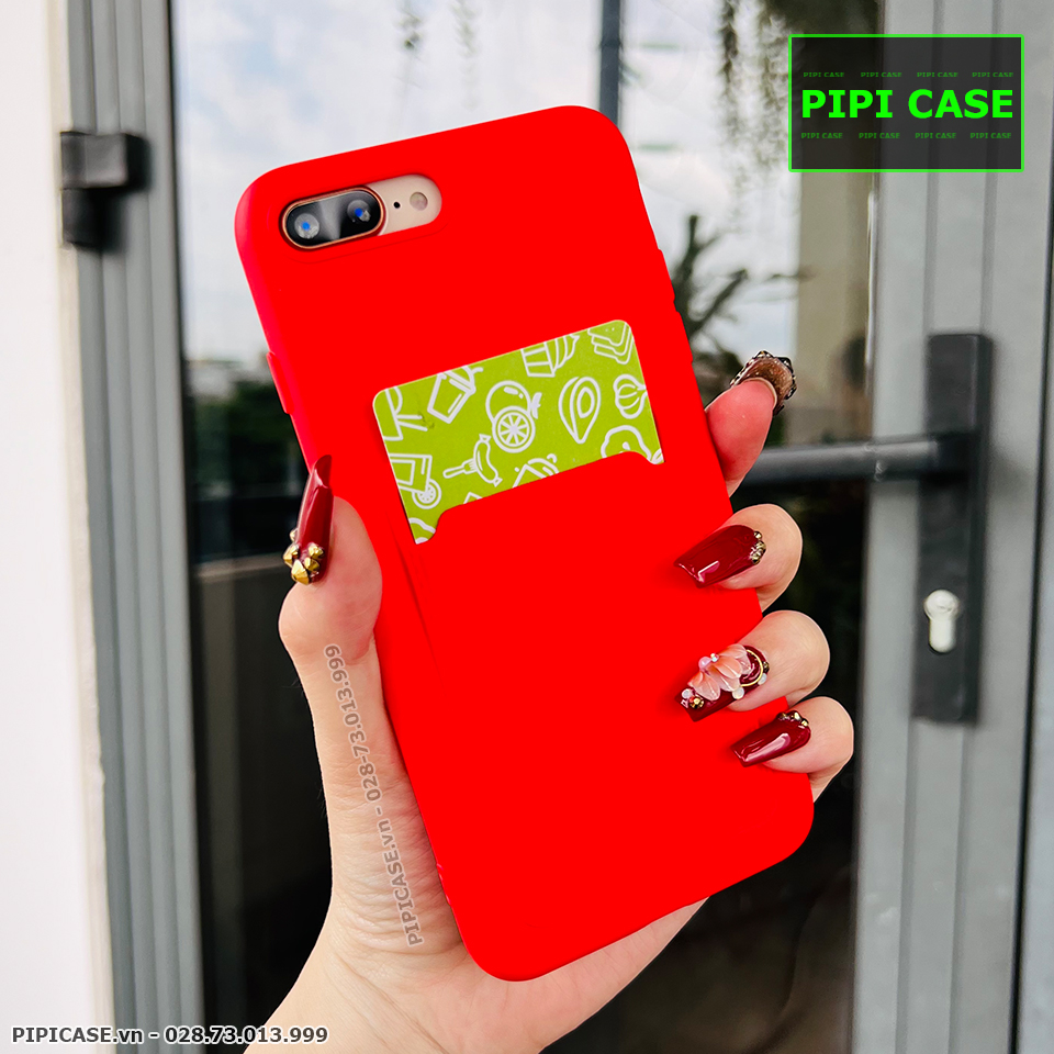 Ốp Lưng iPhone 7 Plus / 8 Plus - Cover - Đỏ