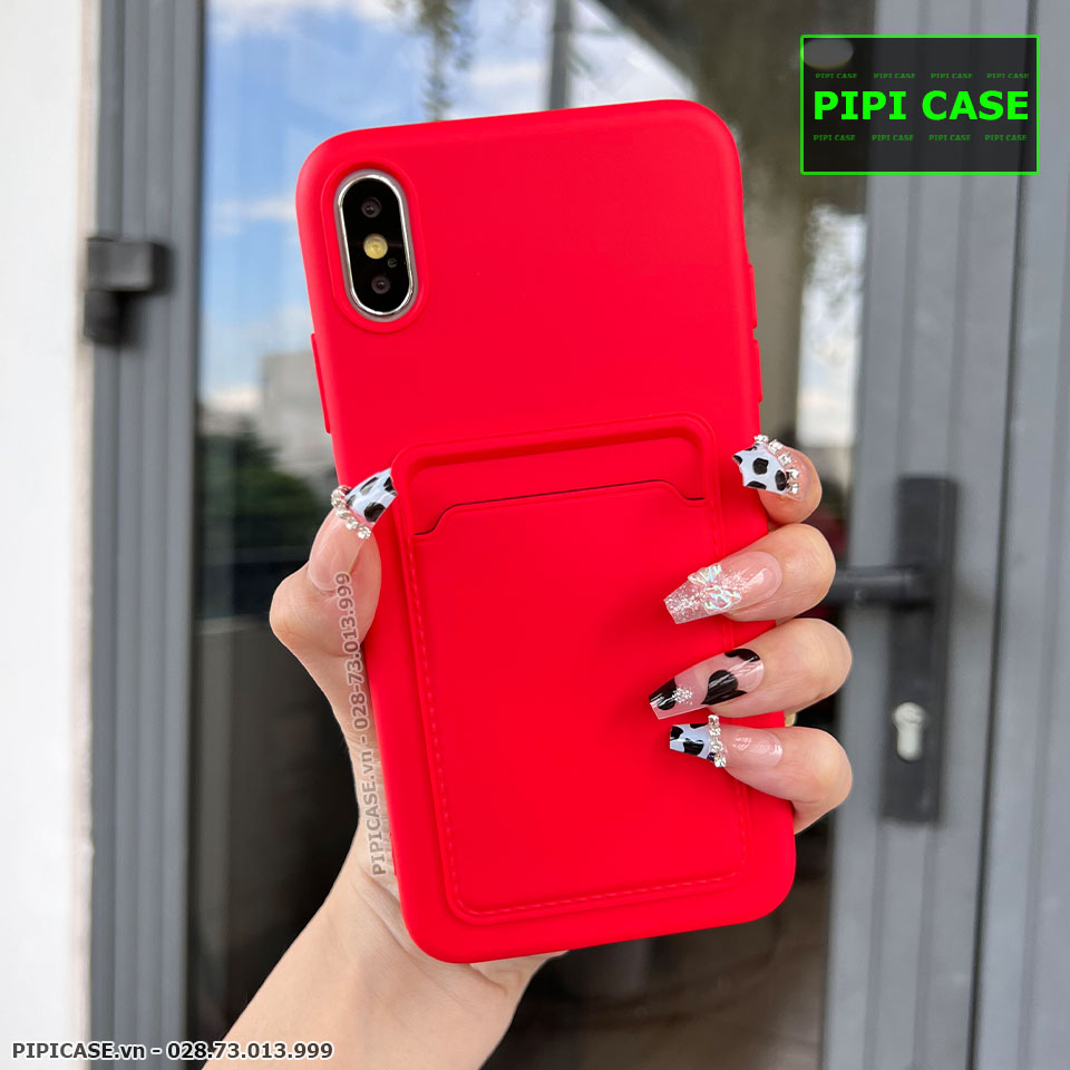 Ốp Lưng iPhone XS Max - Cover - Đỏ