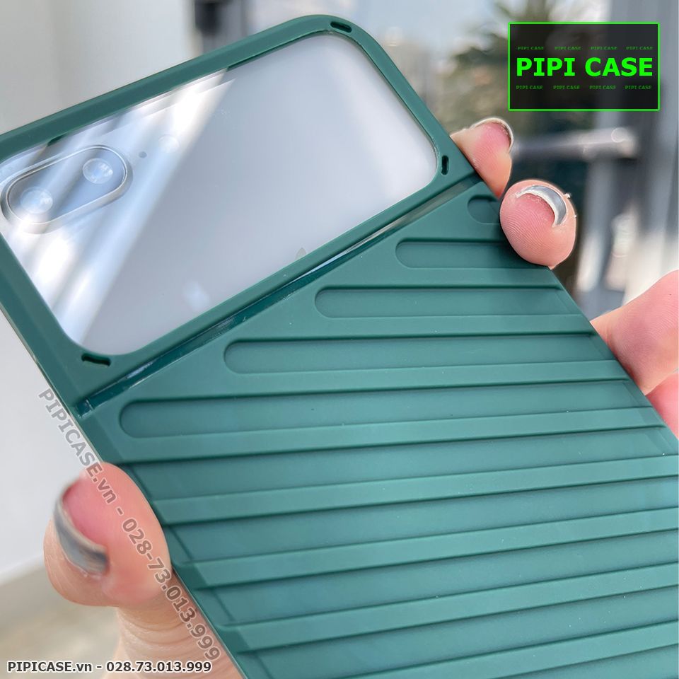 Ốp Lưng iPhone 8 Plus - Sherlock Holmes - Xanh Rêu