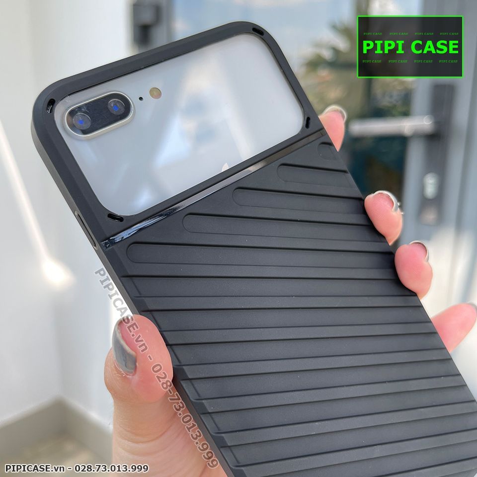 Ốp Lưng iPhone 8 Plus - Sherlock Holmes - Đen
