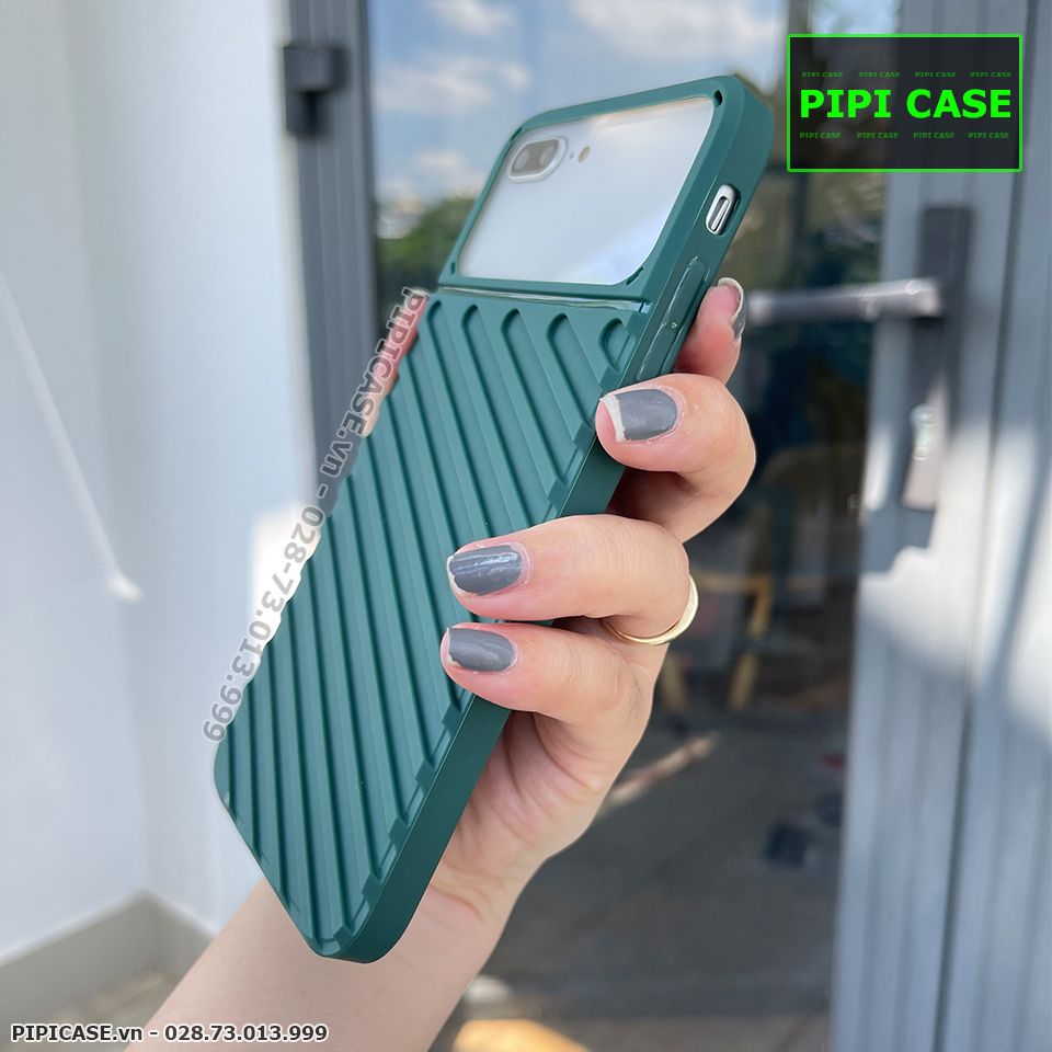 Ốp Lưng iPhone 8 Plus - Sherlock Holmes - Xanh Rêu