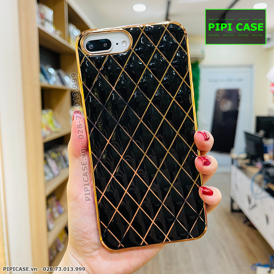 Ốp Lưng iPhone 7 Plus / 8 Plus - Fashion - Đen