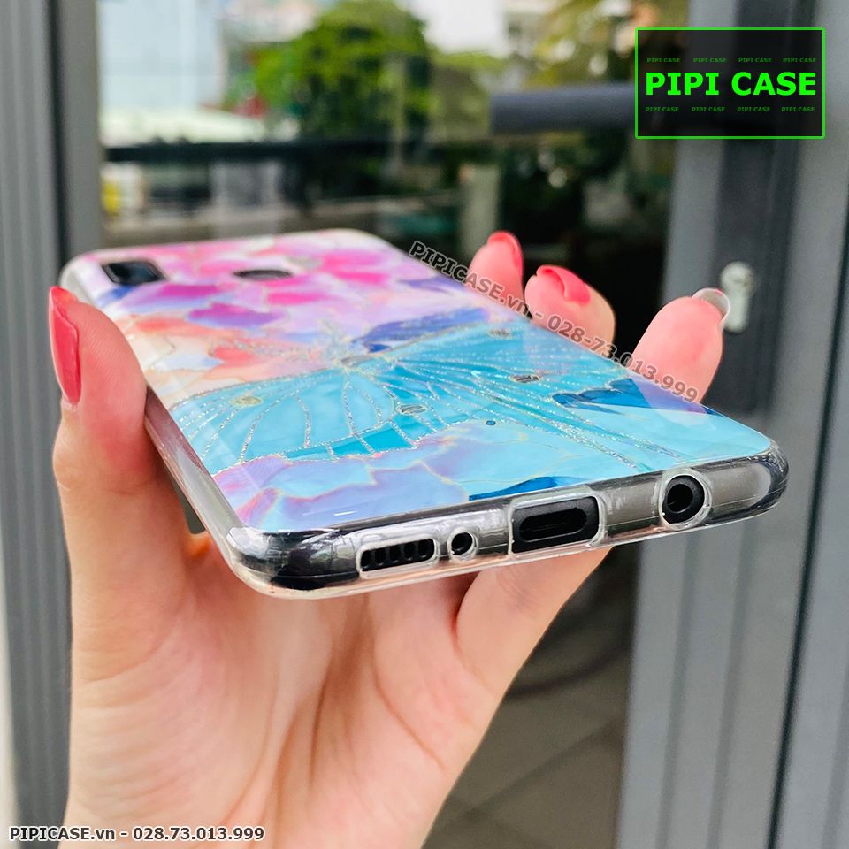 Ốp Lưng Samsung A20 / A30 - Hoa Xuân - Xanh