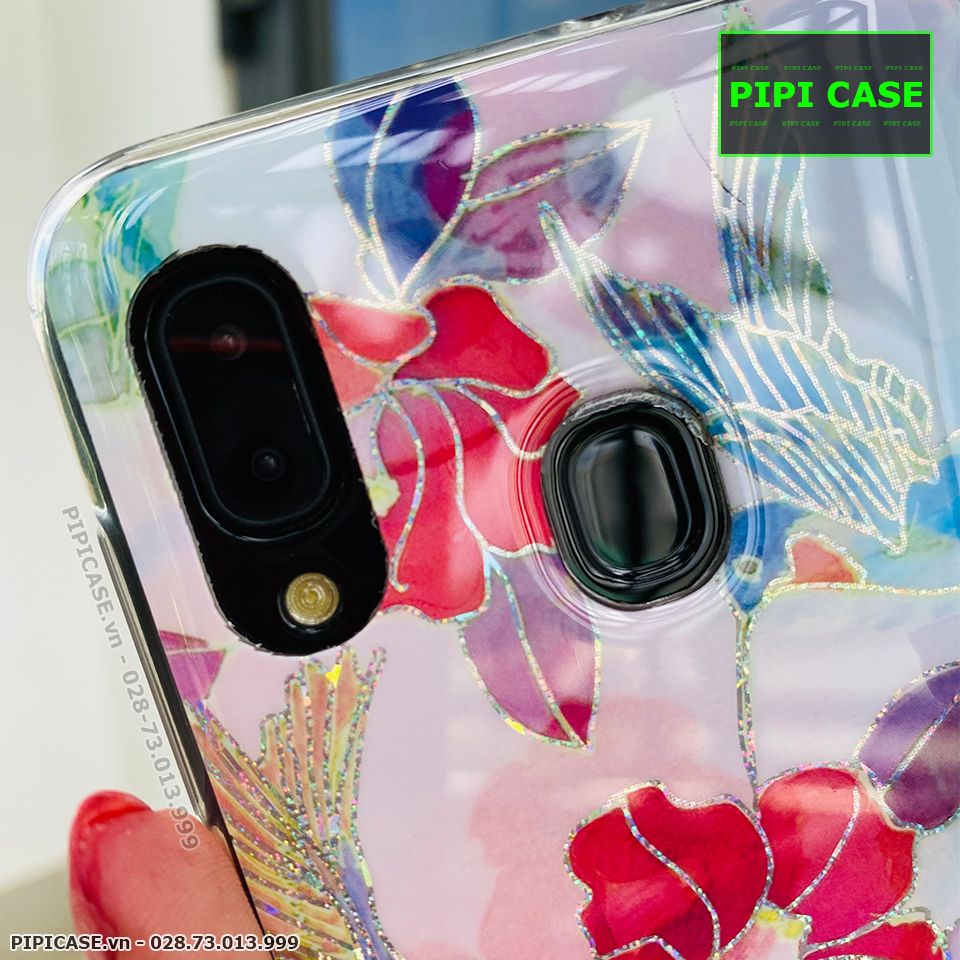 Ốp Lưng Samsung A20 / A30 - Hoa Xuân - 7 Màu