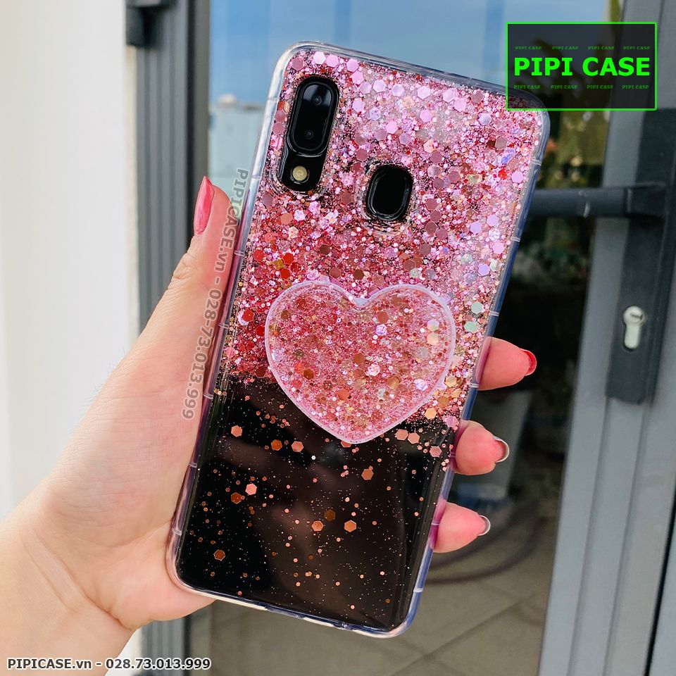 Ốp Lưng Samsung A20 / A30 - Super Star - Hồng