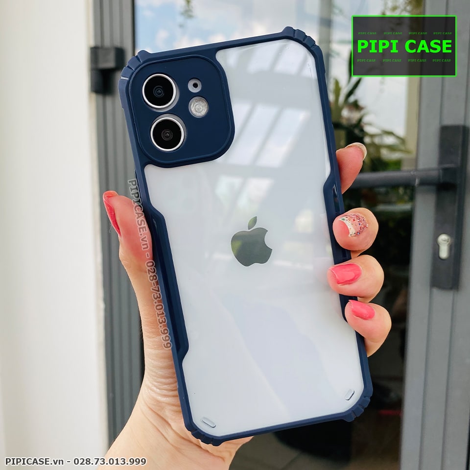 Ốp Lưng iPhone 12 - Bigtal - Xanh Dương