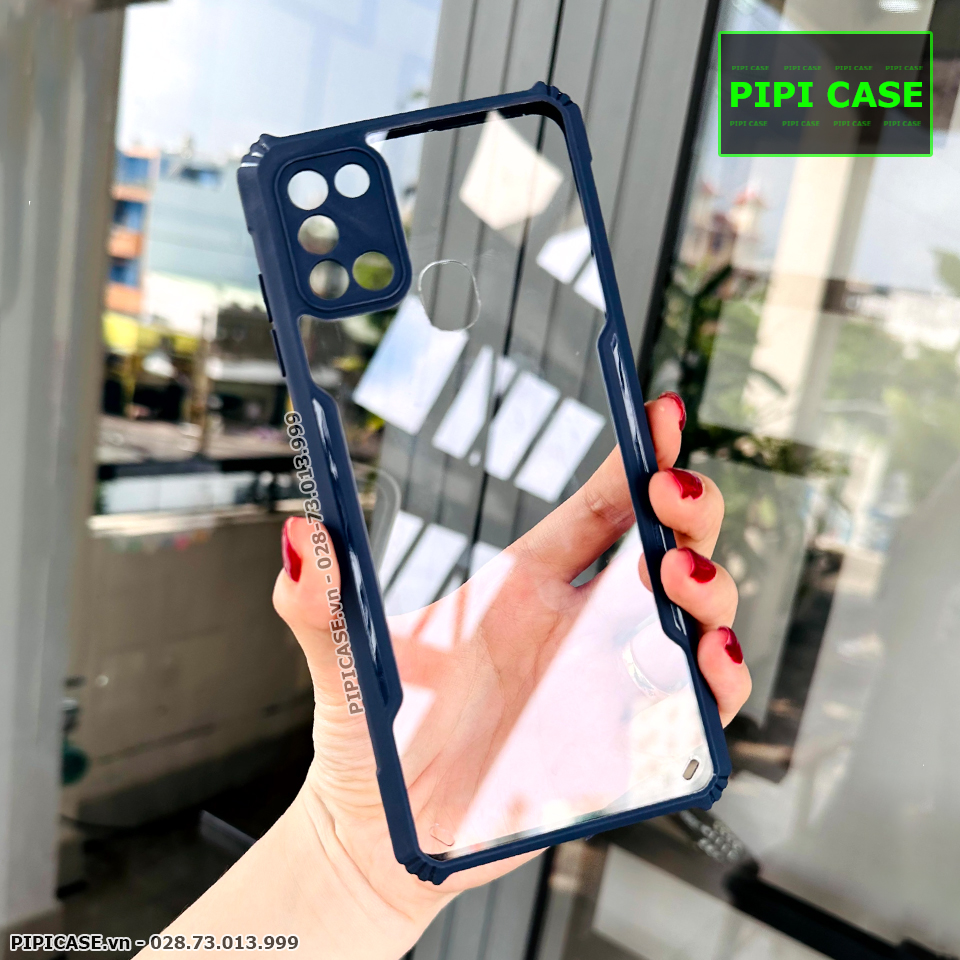 Ốp Lưng Samsung A21S - Bigtal - Xanh Dương