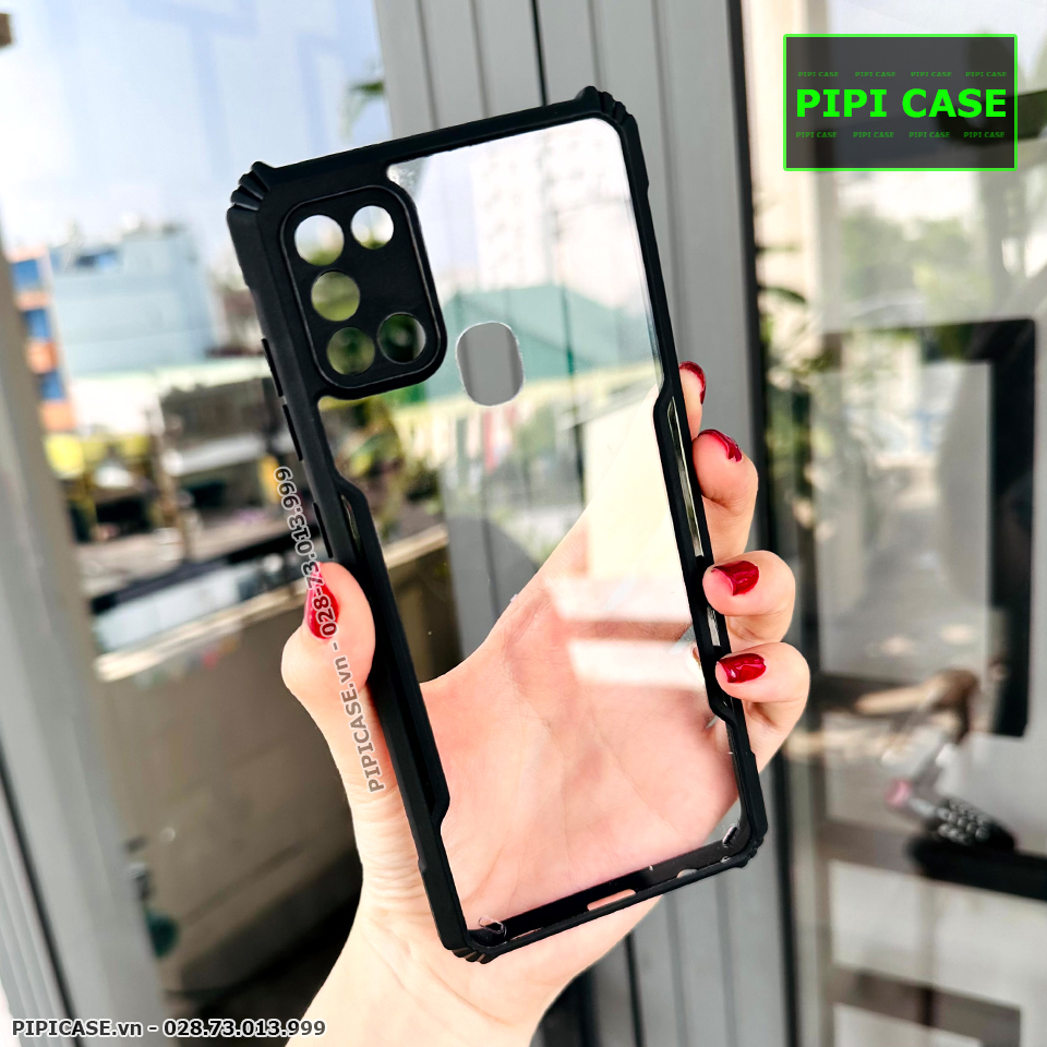 Ốp Lưng Samsung A21S - Bigtal - Đen