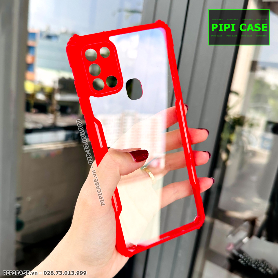 Ốp Lưng Samsung A21S - Bigtal - Đỏ