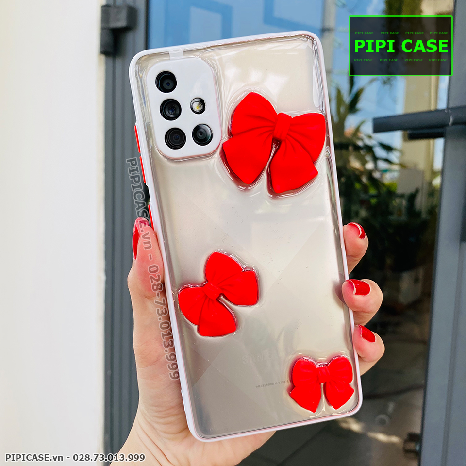 Ốp Lưng Samsung A51 - Anime - Đỏ