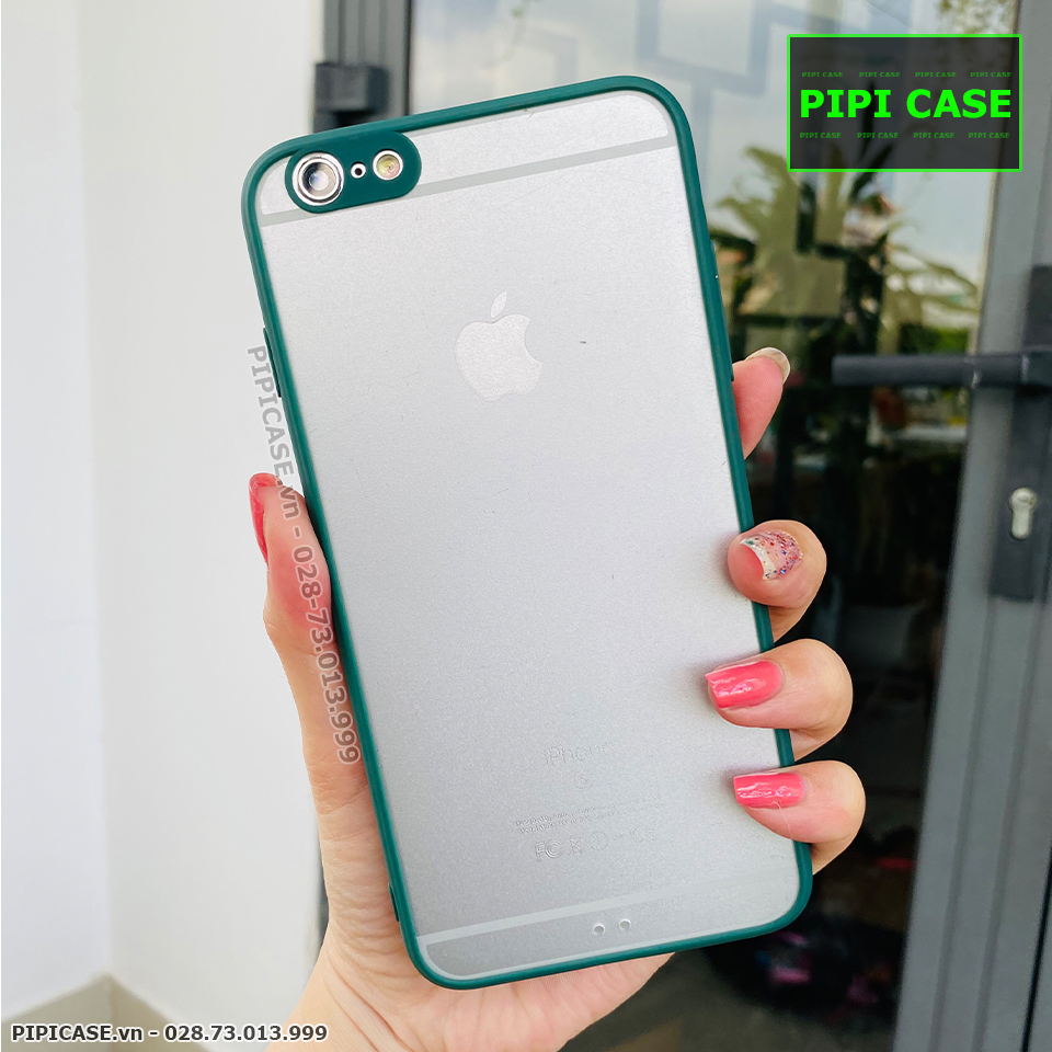 Ốp Lưng iPhone 6S Plus - Black Panther - Xanh Rêu