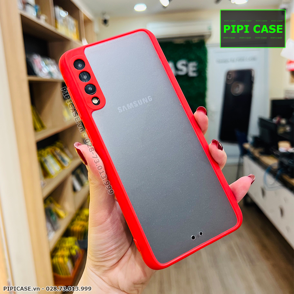Ốp Lưng Samsung A50 - Black Panther - Đỏ