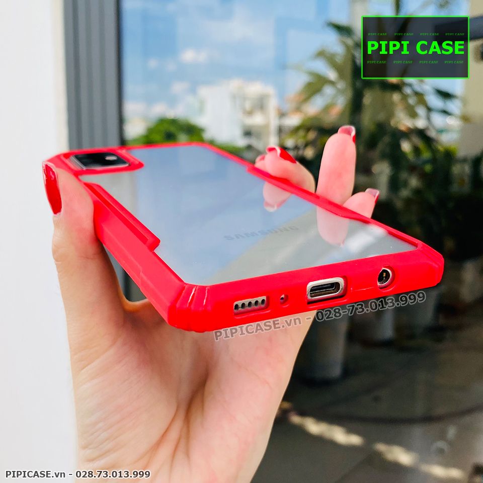 Ốp Lưng Samsung A71 - Bigtal - Đỏ