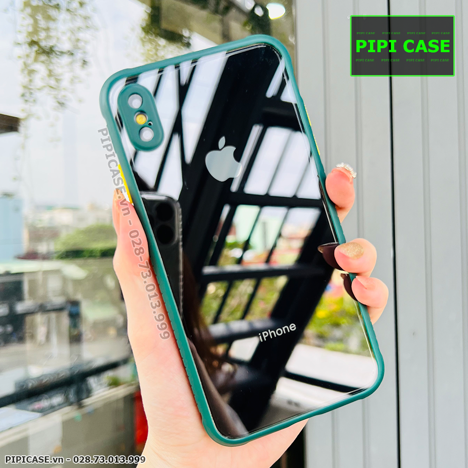 Ốp Lưng iPhone XS Max - Winner - Xanh Rêu
