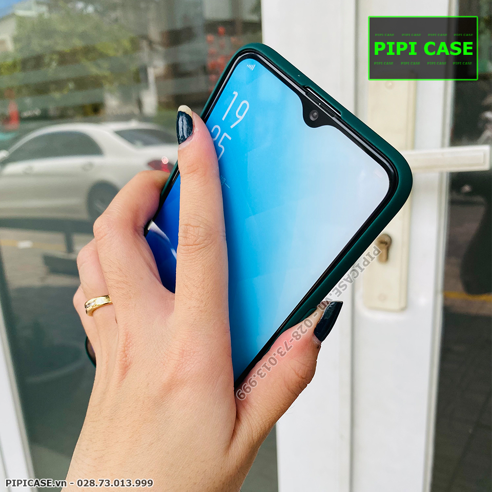 Ốp Lưng Oppo F9 - Black Panther - Xanh Rêu