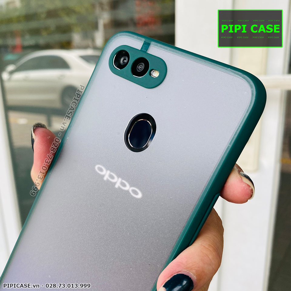 Ốp Lưng Oppo F9 - Black Panther - Xanh Rêu
