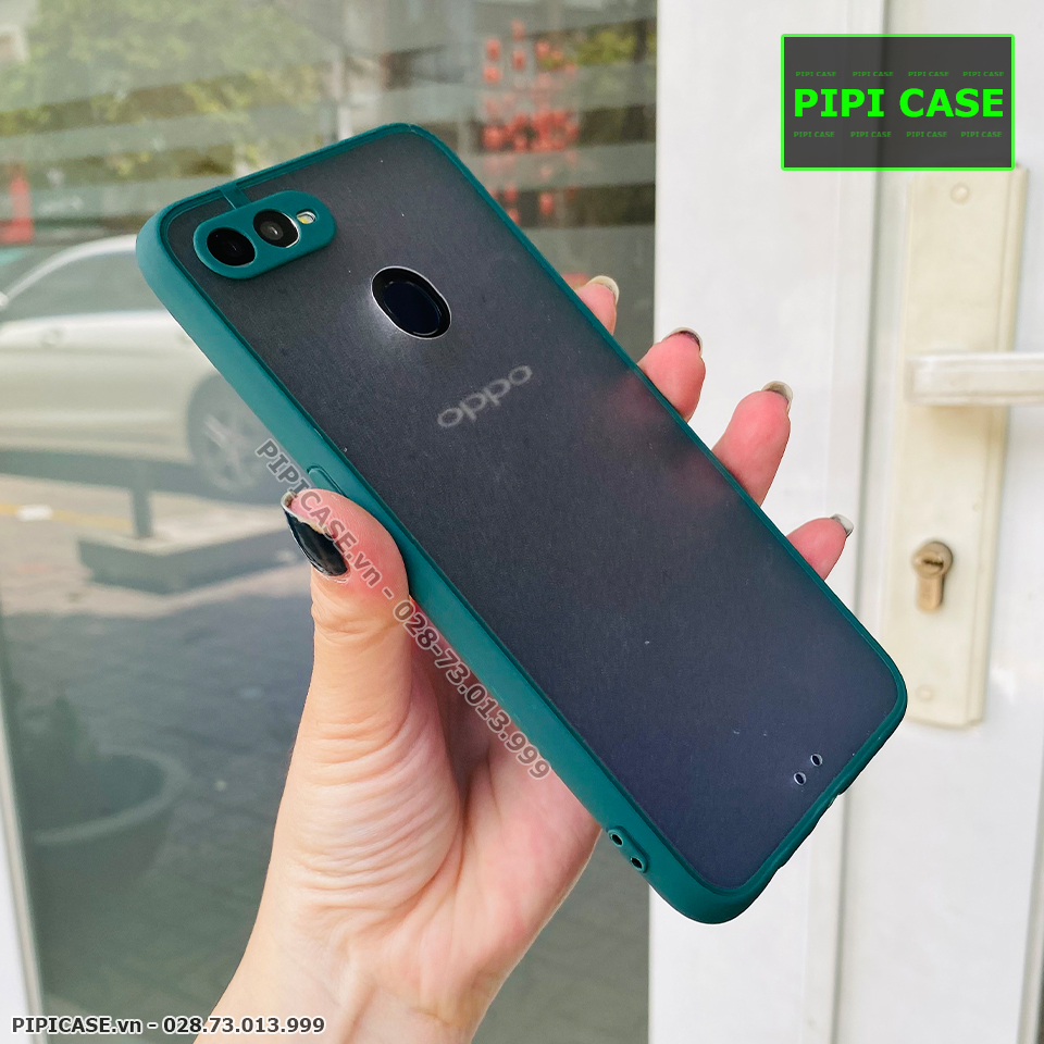 Ốp Lưng Oppo F9 - Black Panther - Xanh Rêu